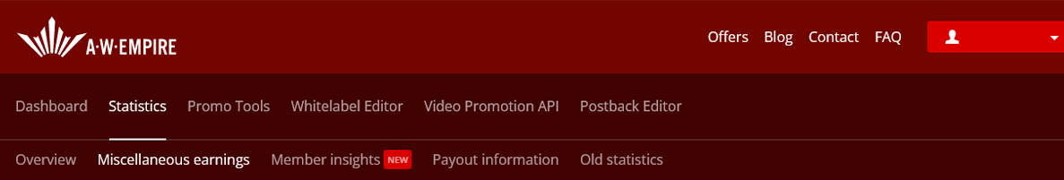 A.W. Empire Statistics Update: 